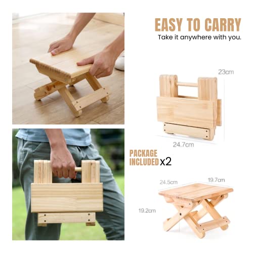 Mini-Tabouret-Pliant-en-Bois-Siege-de-Voyage-Marchepied-pour-Enfant-Repose-Pieds-Portable-pour-la-Maison-la-Salle-de-Bain-la-Cuisine-Le-Jardin-Le-Bureau-Les-Voyages-Supporte-90-kg-0-0