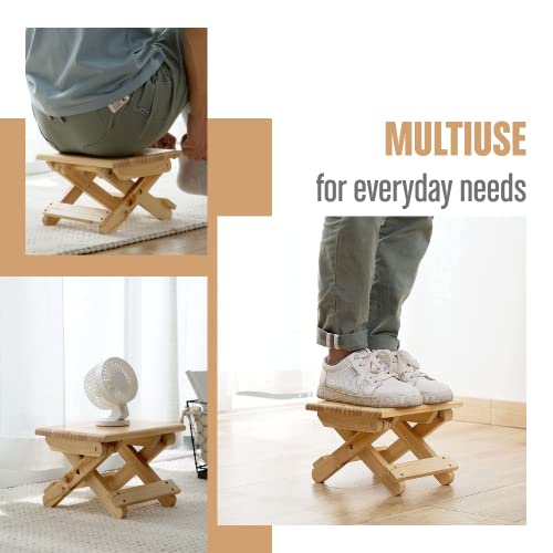 Mini-Tabouret-Pliant-en-Bois-Siege-de-Voyage-Marchepied-pour-Enfant-Repose-Pieds-Portable-pour-la-Maison-la-Salle-de-Bain-la-Cuisine-Le-Jardin-Le-Bureau-Les-Voyages-Supporte-90-kg-0-1