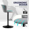 STOOLINK-Tabouret-de-Bar-Lot-de-2-Chaise-de-Bar-Tissu-Velours-Soie-Cuisine-Siege-Bar-Reglables-Chaises-Bar-Tabourets-de-Bar-avec-Repose-Pieds-Convient-pour-Cuisine-Comptoir-Bar-0-2 STOOLINK-Tabouret-de-Bar-Lot-de-2-Chaise-de-Bar-Tissu-Velours-Soie-Cuisine-Siege-Bar-Reglables-Chaises-Bar-Tabourets-de-Bar-avec-Repose-Pieds-Convient-pour-Cuisine-Comptoir-Bar-0-2