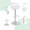 Baroni-Home-Tabouret-de-bar-pivotant-hauteur-reglable-assise-en-plastique-et-Schineale-base-chromee-repose-pieds-et-fond-anti-rayures-37-x-45-x-59–79-cm-0-2