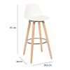 Box-and-beyond-Tabouret-de-Bar-en-Bois-Chaise-Haute-pour-Bar-Chaise-de-Cuisine-Hauteur-91-cm-Tabouret-Blanc-avec-Repose-Pied-0-1 Box-and-beyond-Tabouret-de-Bar-en-Bois-Chaise-Haute-pour-Bar-Chaise-de-Cuisine-Hauteur-91-cm-Tabouret-Blanc-avec-Repose-Pied-0-1