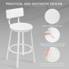 WOLTU-Tabouret-de-Bar-Lot-de-2-Chaise-Haute-Cuisine-Chaise-de-Bar-avec-Repose-Pieds-et-Dossier-en-Metal-et-MDF-BH431-2-0-2 WOLTU-Tabouret-de-Bar-Lot-de-2-Chaise-Haute-Cuisine-Chaise-de-Bar-avec-Repose-Pieds-et-Dossier-en-Metal-et-MDF-BH431-2-0-2