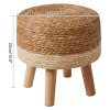 YMYNY-Petit-Ottoman-Pouf-Repose-Pieds-Style-Pastoral-Tabourets-de-canape-en-Bois-pour-Chambre-Salon-Chambre-denfant-32–32–32CM-HBD027-Z-0-1 YMYNY-Petit-Ottoman-Pouf-Repose-Pieds-Style-Pastoral-Tabourets-de-canape-en-Bois-pour-Chambre-Salon-Chambre-denfant-32–32–32CM-HBD027-Z-0-1