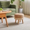 YMYNY-Petit-Ottoman-Pouf-Repose-Pieds-Style-Pastoral-Tabourets-de-canape-en-Bois-pour-Chambre-Salon-Chambre-denfant-32–32–32CM-HBD027-Z-0-2 YMYNY-Petit-Ottoman-Pouf-Repose-Pieds-Style-Pastoral-Tabourets-de-canape-en-Bois-pour-Chambre-Salon-Chambre-denfant-32–32–32CM-HBD027-Z-0-2