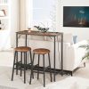 HOOBRO-Table-de-Bar-avec-multiprise-Table-de-Cuisine-Haute-Structure-renforcee-Design-Fin-Style-retro-pour-Cuisine-Salon-Salle-de-reunion-Bar-Marron-Rustique-EBF90CBT01-0-0 HOOBRO-Table-de-Bar-avec-multiprise-Table-de-Cuisine-Haute-Structure-renforcee-Design-Fin-Style-retro-pour-Cuisine-Salon-Salle-de-reunion-Bar-Marron-Rustique-EBF90CBT01-0-0