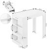 WOLTU-Table-de-Bar-Table-Haute-Cuisine-Table-Haute-Table-a-Manger-avec-1-Tiroir-et-3-Compartiments-Ouverts-en-Bois-dIngenierie-100x50x100cm-0-1 WOLTU-Table-de-Bar-Table-Haute-Cuisine-Table-Haute-Table-a-Manger-avec-1-Tiroir-et-3-Compartiments-Ouverts-en-Bois-dIngenierie-100x50x100cm-0-1