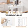 WOLTU-Table-de-Bar-Table-Haute-Cuisine-Table-Haute-Table-a-Manger-avec-1-Tiroir-et-3-Compartiments-Ouverts-en-Bois-dIngenierie-100x50x100cm-0-2 WOLTU-Table-de-Bar-Table-Haute-Cuisine-Table-Haute-Table-a-Manger-avec-1-Tiroir-et-3-Compartiments-Ouverts-en-Bois-dIngenierie-100x50x100cm-0-2