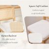 chairus-Lot-de-2-Tabourets-de-Bar-avec-Dossier-en-Rotin-Tabourets-de-Comptoir-en-Lin-sans-Accoudoirs-Chaise-Haute-de-Bar-avec-Repose-Pieds-en-Bois-Massif-pour-Cuisine-Ilot-Central-0-1