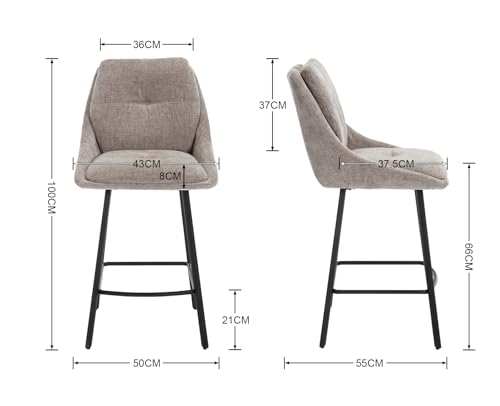 chairus-Tabourets-de-Bar-avec-Double-Dossier-Lot-de-2-Tabourets-de-Comptoir-en-Chenille-Chaise-Bar-Cuisine-avec-Repose-Pieds-en-Metal-pour-Central-Ilot-0-0