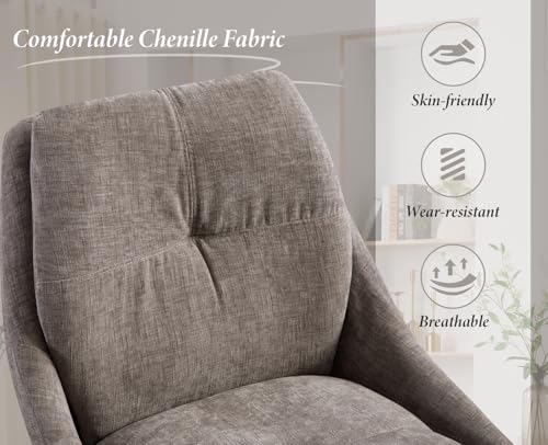 chairus-Tabourets-de-Bar-avec-Double-Dossier-Lot-de-2-Tabourets-de-Comptoir-en-Chenille-Chaise-Bar-Cuisine-avec-Repose-Pieds-en-Metal-pour-Central-Ilot-0-2