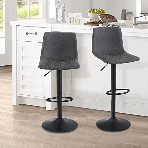 ALPHA-Home-Tabourets-de-bar-en-cuir-synthetique-avec-hauteur-reglable-et-pivotant-a-360-degres-tabourets-de-table-de-cuisine-carres-modernes-en-similicuir-PU-0