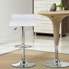 Lot-de-2-Tabourets-de-BarHauteur-ReglableRotation-360Tige-dair-en-metalFinition-HauteConfortableStablePas-de-BruitFacile-a-Nettoyerpour-CuisinesBarsCafesChaise-Haute-Cuisine-0-0