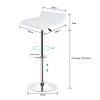 Lot-de-2-Tabourets-de-BarHauteur-ReglableRotation-360Tige-dair-en-metalFinition-HauteConfortableStablePas-de-BruitFacile-a-Nettoyerpour-CuisinesBarsCafesChaise-Haute-Cuisine-0-1