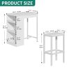 YITAHOME-Table-tabourets-de-Bar-91-x-90-cm-0-0