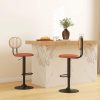 HOMCOM-Lot-de-2-tabourets-de-Bar-chaises-de-Bar-Hauteur-reglable-avec-Dossier-en-rotin-et-Repose-Pieds-Tabouret-Haut-Moderne-Structure-Bois-revetement-synthetique-Marron-0-0 HOMCOM-Lot-de-2-tabourets-de-Bar-chaises-de-Bar-Hauteur-reglable-avec-Dossier-en-rotin-et-Repose-Pieds-Tabouret-Haut-Moderne-Structure-Bois-revetement-synthetique-Marron-0-0