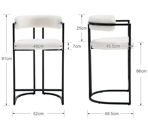 Ya-Home-Tabouret-de-Bar-en-Velours-Lot-de-2-Chaise-de-Bar-Moderne-et-Confortable-avec-Base-en-Metal-Chaise-Haute-Cuisine-pour-BarComptoir-0-0