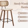 chairus-Tabourets-de-Bar-Lot-de-2-Tabourets-de-Comptoir-Bois-et-Metal-Chaise-Haute-Bar-avec-Dossier-Rotin-pour-Central-Ilot-0-2 chairus-Tabourets-de-Bar-Lot-de-2-Tabourets-de-Comptoir-Bois-et-Metal-Chaise-Haute-Bar-avec-Dossier-Rotin-pour-Central-Ilot-0-2