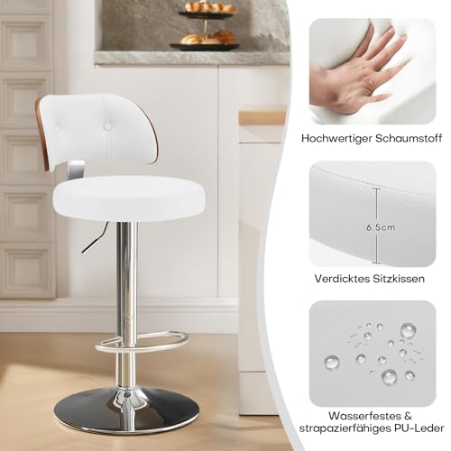 Bekrvio-Lot-de-4-tabourets-de-bar-reglables-en-hauteur-Pivotant-a-360-Avec-revetement-en-cuir-synthetique-Avec-dossier-et-repose-pieds-Pour-salle-a-manger-comptoir-Acier-0-2