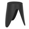 HOME-DECO-FACTORY-HD0292-Tabouret-Eve-Noir-Les-PTits-Prix-Contemporain-Mobilier-Assise-Banc-et-Tabouret-30x46x30-cm-Hauteur-Assise-46-cm-Noir-0-1