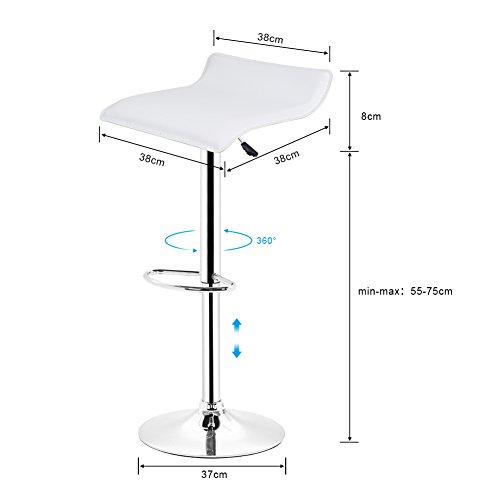 Tabouret-de-Bar-Design-en-Cuir-Simili-et-metal-chromeChaises-de-BarTabourets-Hauts-Sieges-rembourrestabourets-reglable-pour-Cuisine-Salle-a-Manger-0-1