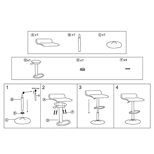 Tabouret-de-Bar-Design-en-Cuir-Simili-et-metal-chromeChaises-de-BarTabourets-Hauts-Sieges-rembourrestabourets-reglable-pour-Cuisine-Salle-a-Manger-0-2