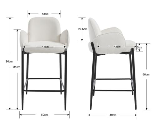 Ya-Home-Lot-de-2-Tabourets-de-Bar-avec-Repose-Pieds-en-Metal-Tabourets-Hauts-Chaise-de-Bar-Moderne-en-Chenille-pour-CuisineIlot-Central-0-0