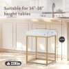 ALPHA-HOME-Tabouret-de-bar-Counter-Height-avec-repose-pieds-0-0 ALPHA-HOME-Tabouret-de-bar-Counter-Height-avec-repose-pieds-0-0