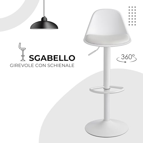 Baroni-Home-Tabouret-pivotant-avec-dossier-et-coussin-hauteur-reglable-et-repose-pieds-fond-anti-rayures-ideal-pour-salle-a-manger-cuisine-et-restaurant-noir-et-blanc-0-2