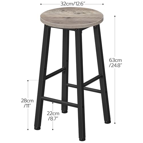 HOOBRO-Tabourets-de-Bar-Chaises-de-Cuisine-Tabourets-Hauts-avec-Repose-Pieds-de-2-hauteurs-et-Pieds-reglables-pour-Salle-de-Bain-Cuisine-comptoir-0-1