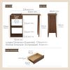 JOSIAHCQ-Retractable-Table-Haute-Mange-Debout-de-Bar-Bois-ilot-Central-Cuisine-avec-Meuble-Bas-ideale-pour-Petits-Espaces-Cuisine-Appartement-Salon-0-0