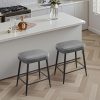 STOOLINK-Tabouret-Bar-Lot-de-2-Chaise-de-Bar-Haute-Tabouret-de-Bar-Cuir-Microfibre-Chaise-Haute-Bar-avec-Repose-Pieds-Tabouret-Cuisine-Industriel-625-cm-Hauteur-pour-Cuisine-0-1 STOOLINK-Tabouret-Bar-Lot-de-2-Chaise-de-Bar-Haute-Tabouret-de-Bar-Cuir-Microfibre-Chaise-Haute-Bar-avec-Repose-Pieds-Tabouret-Cuisine-Industriel-625-cm-Hauteur-pour-Cuisine-0-1
