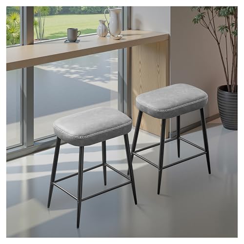 STOOLINK-Tabouret-Bar-Lot-de-2-Chaise-de-Bar-Haute-Tabouret-de-Bar-Cuir-Microfibre-Chaise-Haute-Bar-avec-Repose-Pieds-Tabouret-Cuisine-Industriel-625-cm-Hauteur-pour-Cuisine-0