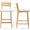 Ya-Home-Tabouret-de-Bar-Cuir-PU-Lot-de-2-Chaise-de-Bar-en-Bois-avec-Coussin-en-Cuir-PU-Chaise-Haute-Bar-Vintage-pour-CuisineIlot-Central-0-0 Ya-Home-Tabouret-de-Bar-Cuir-PU-Lot-de-2-Chaise-de-Bar-en-Bois-avec-Coussin-en-Cuir-PU-Chaise-Haute-Bar-Vintage-pour-CuisineIlot-Central-0-0