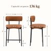 Ckaff-Tabouret-de-Bar-Tabouret-de-Cuisine-Pivotants-360Chaise-de-Bar-Reglable-en-Hauteur-avec-et-Repose-Pieds-Accoudoirs-pour-Cuisine-Comptoir-Bar-0-0 Ckaff-Tabouret-de-Bar-Tabouret-de-Cuisine-Pivotants-360Chaise-de-Bar-Reglable-en-Hauteur-avec-et-Repose-Pieds-Accoudoirs-pour-Cuisine-Comptoir-Bar-0-0