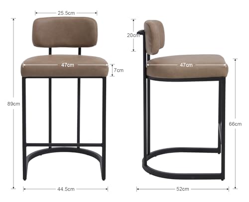DAYALANE-Lot-de-24-Tabourets-de-Bar-Moderne-en-Cuire-PU-Chaise-de-Bar-Pieds-en-Metal-Tabouret-Haut-avec-Repose-Pieds-pour-Cuisine-0-0