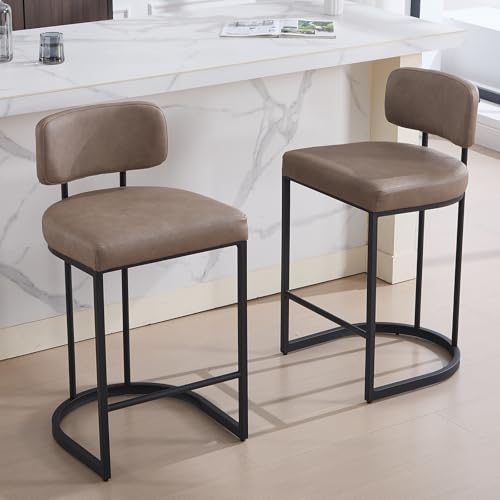 DAYALANE-Lot-de-24-Tabourets-de-Bar-Moderne-en-Cuire-PU-Chaise-de-Bar-Pieds-en-Metal-Tabouret-Haut-avec-Repose-Pieds-pour-Cuisine-0