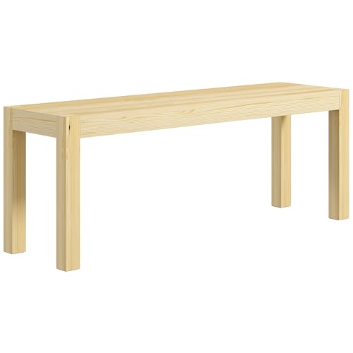 HOMCOM-Banc-de-Cuisine-en-Bois-Massif-Banc-de-Salle-a-Manger-Style-campagnard-pour-Cuisine-Salle-a-Manger-Salon-Bois-Naturel-0