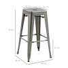 HOMCOM-Lot-de-4-tabourets-de-Bar-Empilable-Chaise-de-Bar-Industriel-avec-Repose-Pied-Hauteur-dAssise-76-cm-metal-0-1 HOMCOM-Lot-de-4-tabourets-de-Bar-Empilable-Chaise-de-Bar-Industriel-avec-Repose-Pied-Hauteur-dAssise-76-cm-metal-0-1