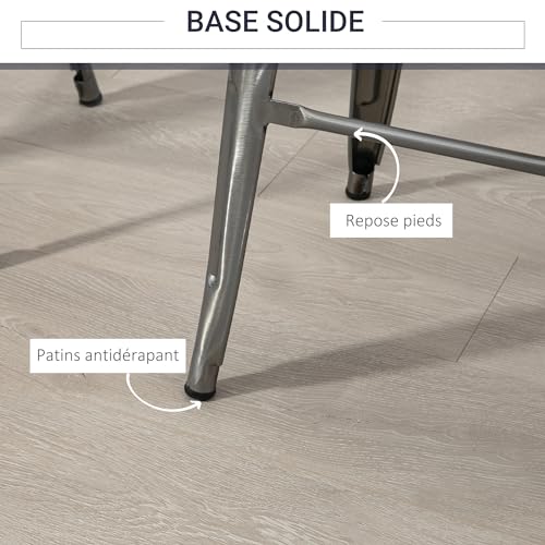 HOMCOM-Lot-de-4-tabourets-de-Bar-Empilable-Chaise-de-Bar-Industriel-avec-Repose-Pied-Hauteur-dAssise-76-cm-metal-0-2