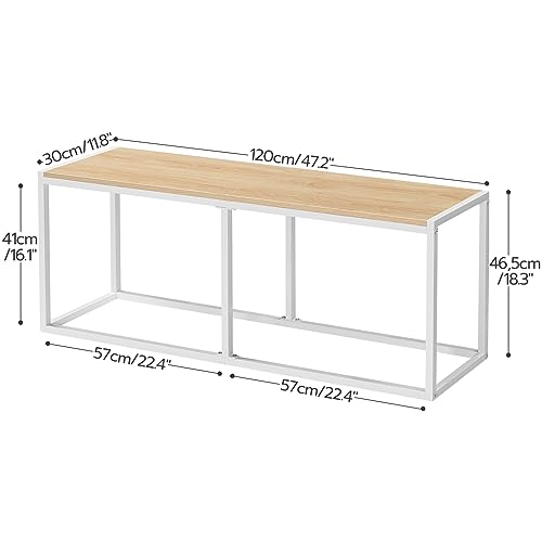 HOOBRO-Banc-Bancs-de-Salle-a-Manger-120-cm-Siege-pour-Cuisine-Siege-Petit-dejeuner-Style-Industriel-Metallique-Robuste-Facile-a-Assembler-pour-Cuisine-Chambre-0-1