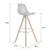 Happy-Garden-Lot-de-2-tabourets-scandinaves-Tobias-Noirs-avec-Coussin-Tabouret-de-Bar-avec-Dossier-et-Repose-Pieds-Chaise-de-Cuisine-Style-scandinaves-avec-Pied-en-Bois-de-hetre-Massif-0-1 Happy-Garden-Lot-de-2-tabourets-scandinaves-Tobias-Noirs-avec-Coussin-Tabouret-de-Bar-avec-Dossier-et-Repose-Pieds-Chaise-de-Cuisine-Style-scandinaves-avec-Pied-en-Bois-de-hetre-Massif-0-1