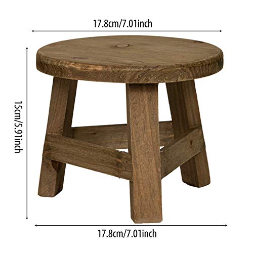 Kbsin212-Tabouret-Haut-Pot-Fleur-en-Bois-Multifonction-Conteneur-Jardin-Supports-Ronds-Exterieurs-Et-Ne-Se-Fissure-Pas-Ou-Ne-Se-Decolore-Pas-0-0