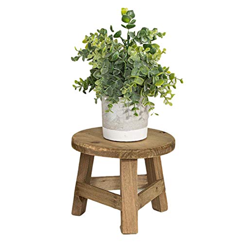 Kbsin212-Tabouret-Haut-Pot-Fleur-en-Bois-Multifonction-Conteneur-Jardin-Supports-Ronds-Exterieurs-Et-Ne-Se-Fissure-Pas-Ou-Ne-Se-Decolore-Pas-0