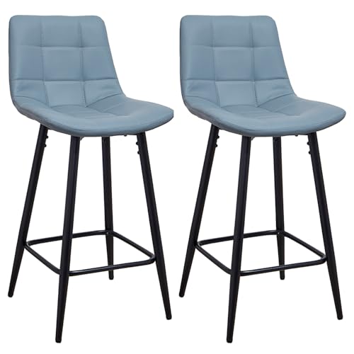 Lot-de-2-Tabourets-de-Bar-Chaises-Hautes-Revetement-en-PU-avec-Dossier-et-Repose-Pieds-Cadre-en-Metal-pour-Bar-Bistro-43-cm-L-x-34-cm-l-x-97-cm-H-0