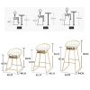 Tabouret-haut-en-velours-de-762-cm-avec-dossier-creux-en-fer-forge-convient-pour-les-restaurants-et-les-bars-peut-supporter-150-kg-0-1 Tabouret-haut-en-velours-de-762-cm-avec-dossier-creux-en-fer-forge-convient-pour-les-restaurants-et-les-bars-peut-supporter-150-kg-0-1