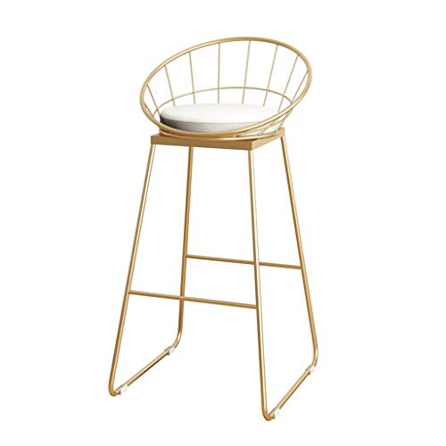 Tabouret-haut-en-velours-de-762-cm-avec-dossier-creux-en-fer-forge-convient-pour-les-restaurants-et-les-bars-peut-supporter-150-kg-0