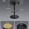 VASAGLE-EKHO-Collection-Tabouret-de-Bar-Pivotant-a-360-Hauteur-Reglable-avec-Rangement-PU-avec-Coutures-Style-Moderne-Mi-siecle-pour-Cuisine-Bar-Montage-Facile-0-1 VASAGLE-EKHO-Collection-Tabouret-de-Bar-Pivotant-a-360-Hauteur-Reglable-avec-Rangement-PU-avec-Coutures-Style-Moderne-Mi-siecle-pour-Cuisine-Bar-Montage-Facile-0-1