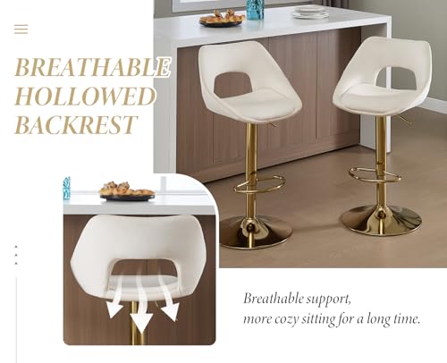 Ya-Home-Tabourets-de-Bar-Lot-de-2-Chaise-Bar-Moderne-Tabouret-Haut-Cuisine-Reglable-en-Hauteur-Chaise-Haute-Bar-en-Cuir-PU-0-1