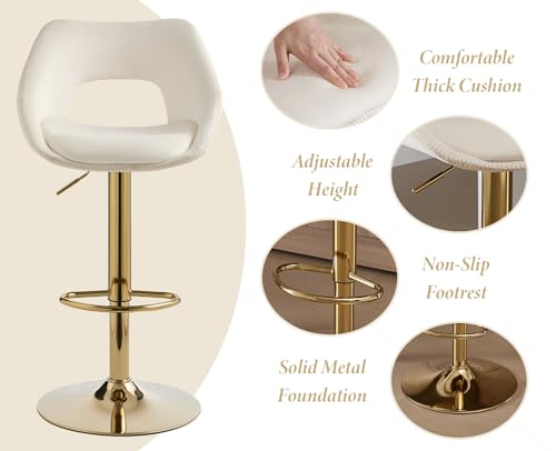 Ya-Home-Tabourets-de-Bar-Lot-de-2-Chaise-Bar-Moderne-Tabouret-Haut-Cuisine-Reglable-en-Hauteur-Chaise-Haute-Bar-en-Cuir-PU-0-2