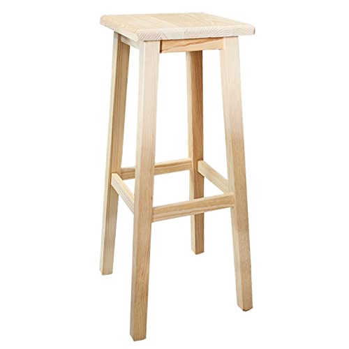 Acan-Tradineur-Tabouret-carre-haut-en-bois-naturel-non-traite-tabouret-de-bar-avec-repose-pieds-cuisine-stable-et-robuste-80-x-29-x-29-cm-0